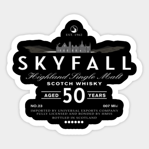 Skyfall Scotch Whiskey